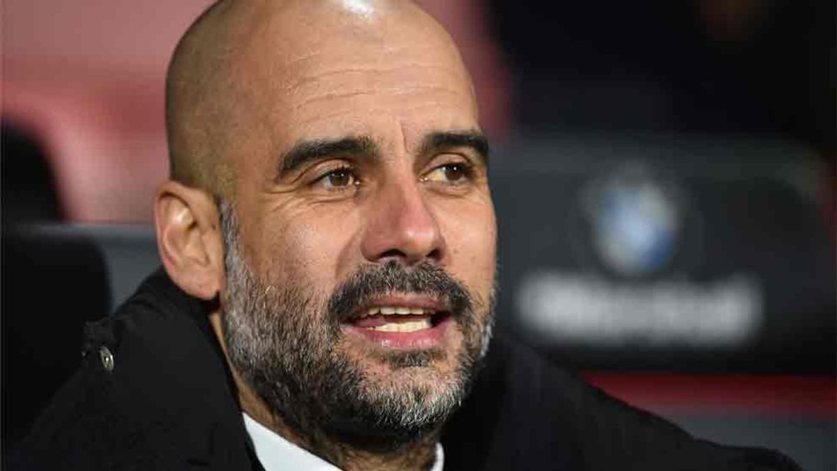 Guardiola, entrenador del Manchester City