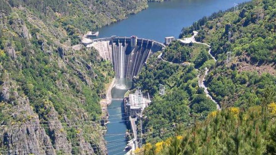 Central hidráulica de Santo Estevo, en Ourense, de Iberdrola.