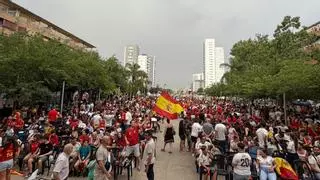 Directo | Cuanta atrás para la final en Valencia: las pantallas gigantes habilitadas empiezan a llenarse