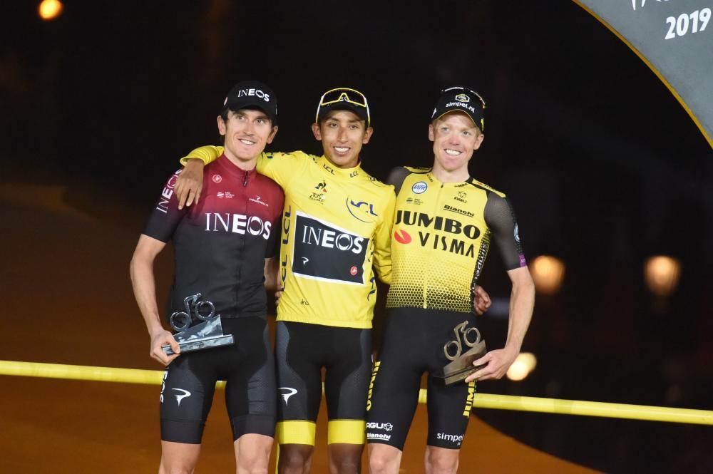 Egan Bernal, campeón del Tour de Francia