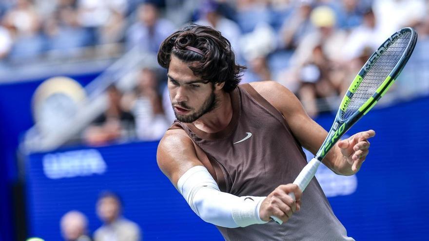 Carlos Alcaraz ante Faria en el US Open: a qué hora juega y dónde verlo