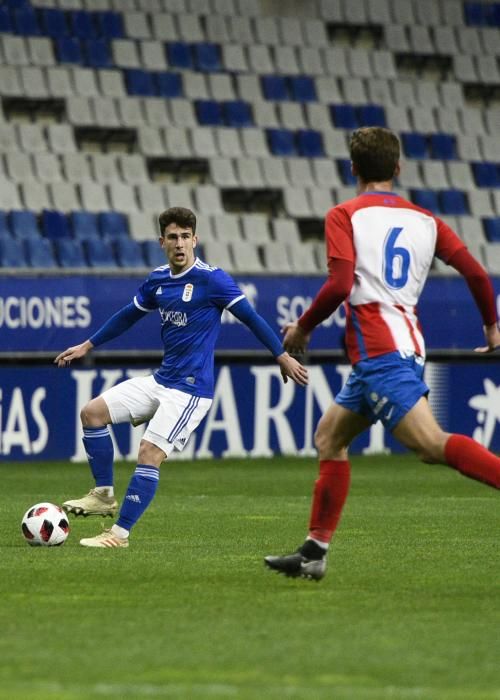 Derbi de filiales entre el Oviedo y el Sporting B