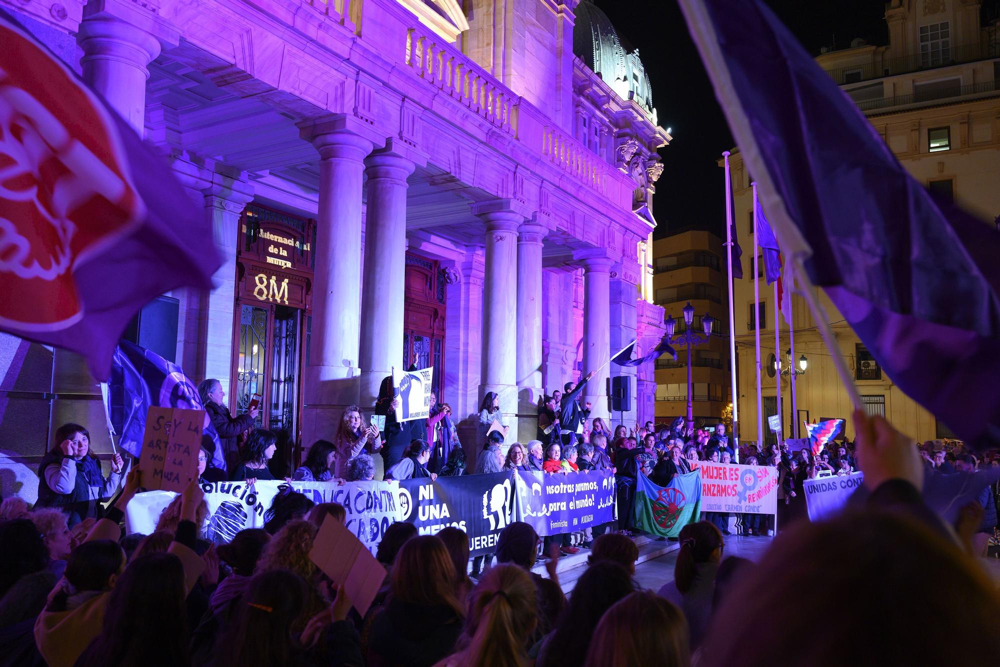 Manifestación del 8M en Cartagena