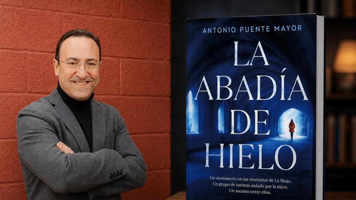 La Abadía de hielo es la nueva novela presenyada por el escritor sevillano Antonio Puente Mayor