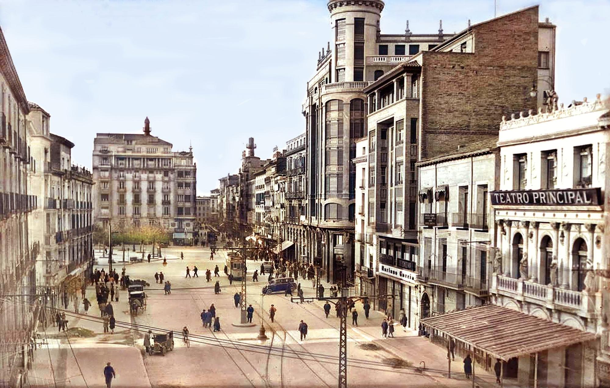 Así era Zaragoza en los años 30