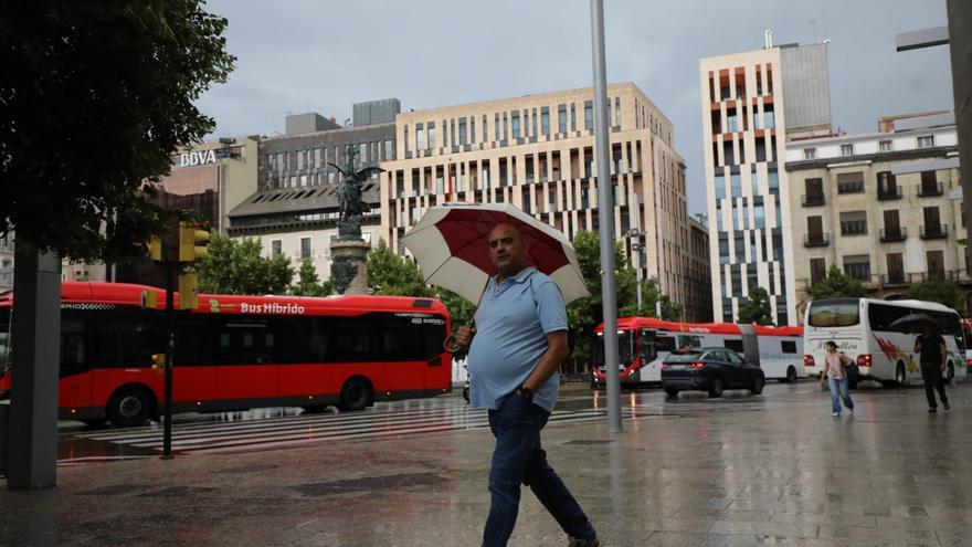 Gran parte de Aragón, en alerta naranja y amarilla por tormentas y granizo