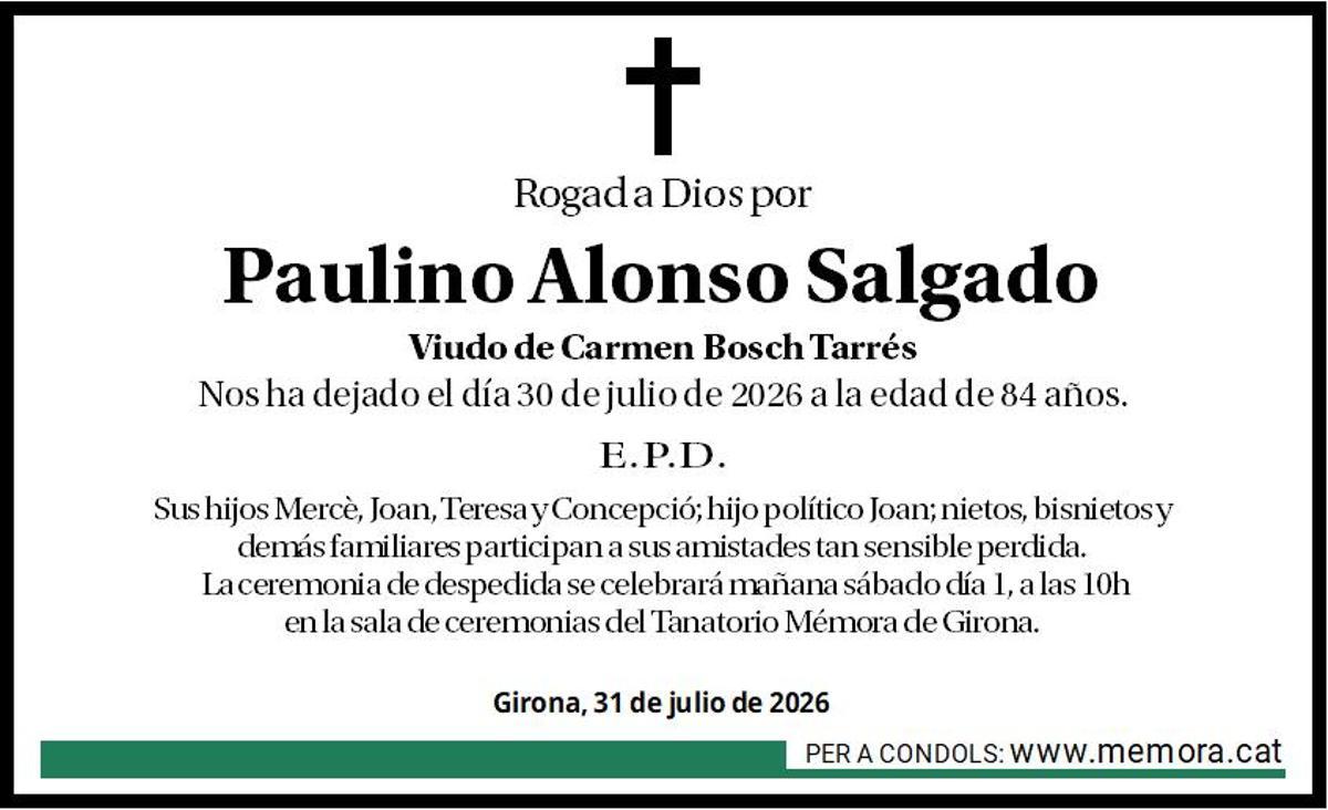 Paulino Alonso Salgado