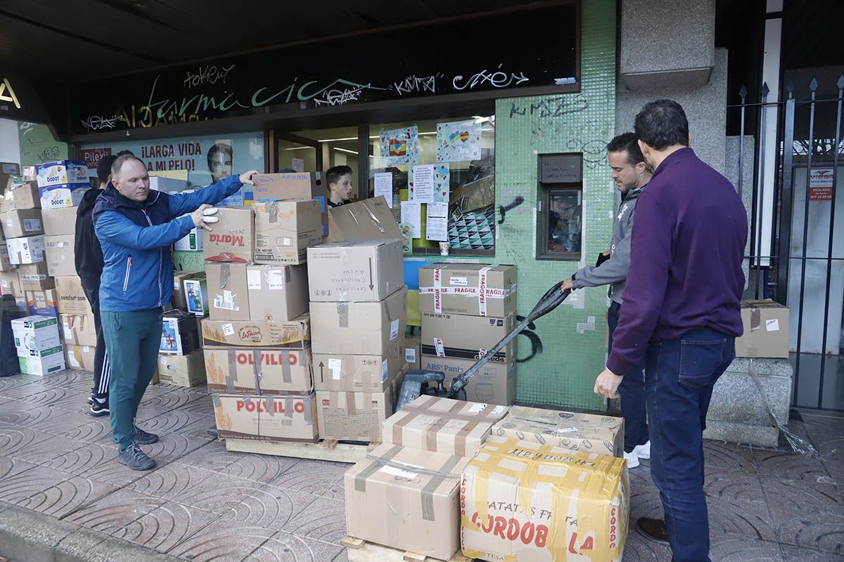 Parte de Córdoba un autobús con ayuda humanitaria para Ucrania