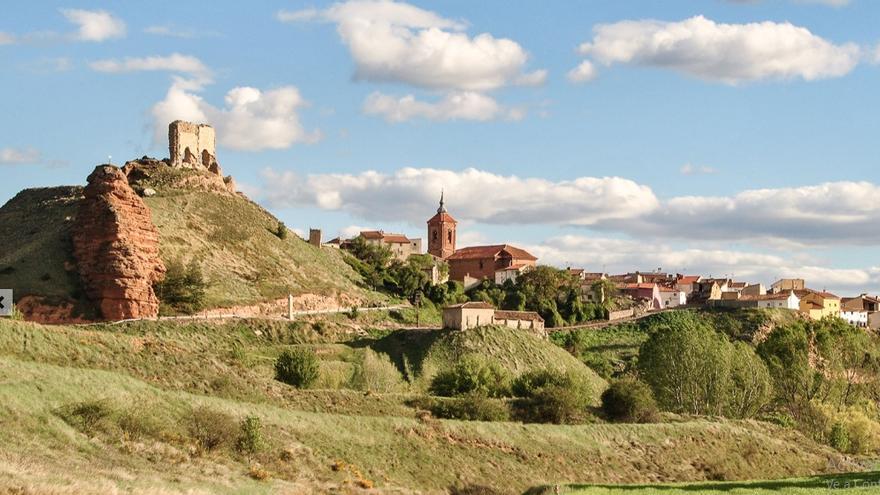Una vista general de la localidad de Cutanda, lugar que dio nombre a una de las batallas conocidas de Alfonso I de Aragón.