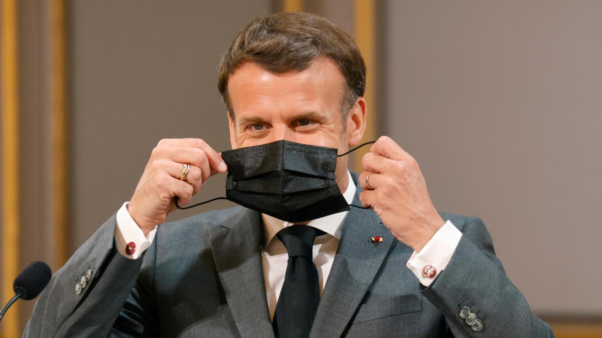 El presidente de Francia, Emmanuel Macron