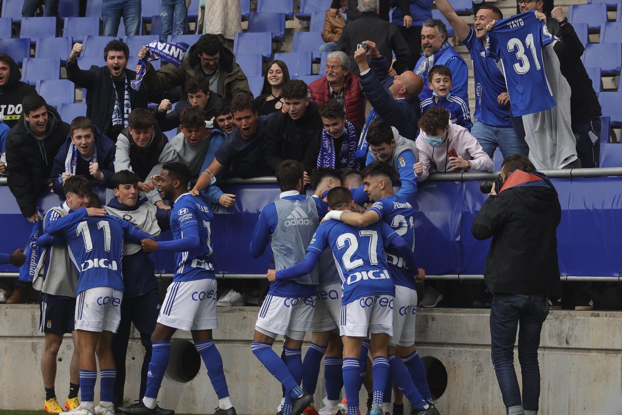 Las imágenes de la celebración del ascenso del Vetusta