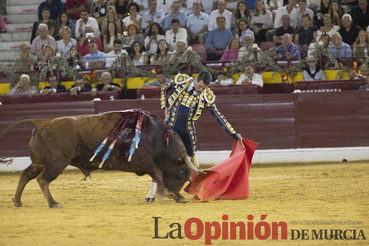 Cuarta corrida en la Feria Taurina de Murcia (Castella, Manzanares y Ureña)