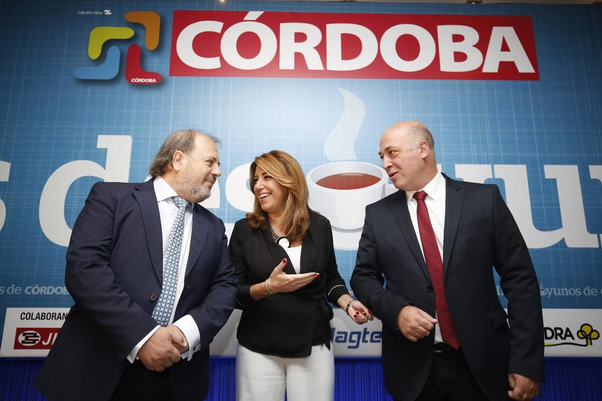 Susana Díaz, en 'Los Desayunos de CÓRDOBA'