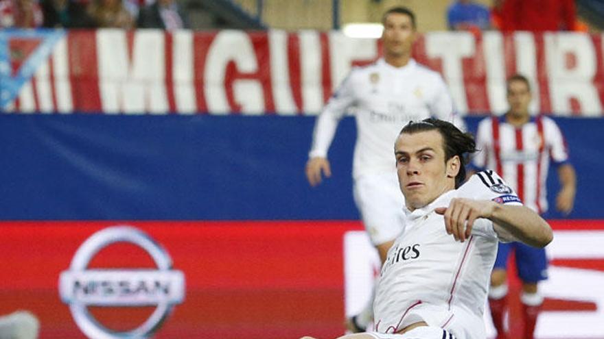 Bale, ante el Atlético de Madrid.