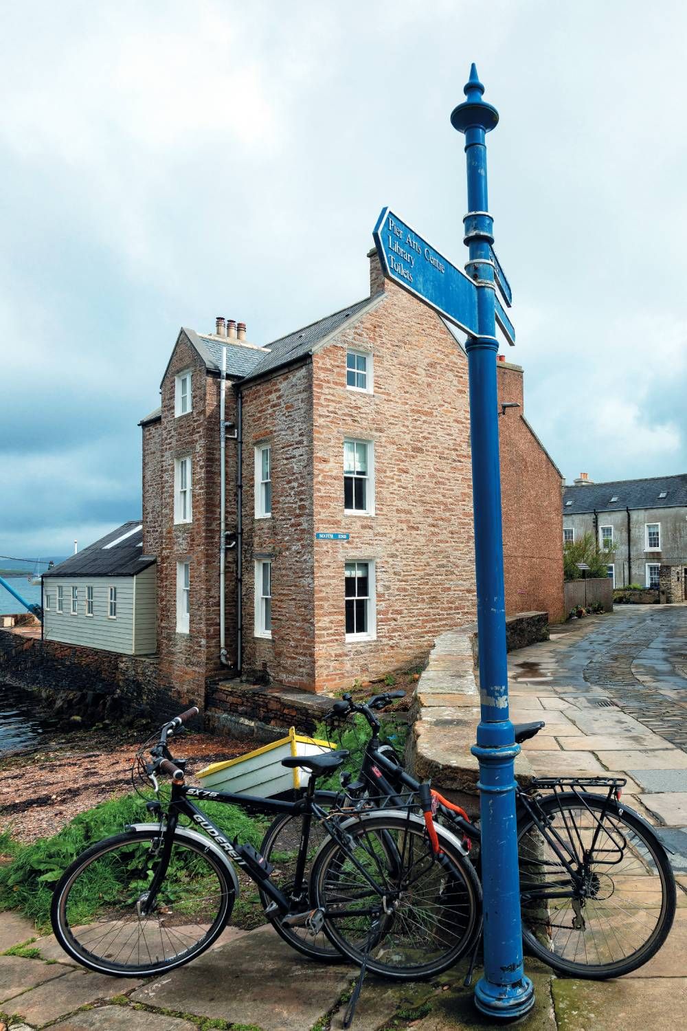 Localidad de Stromness en las Orcadas.