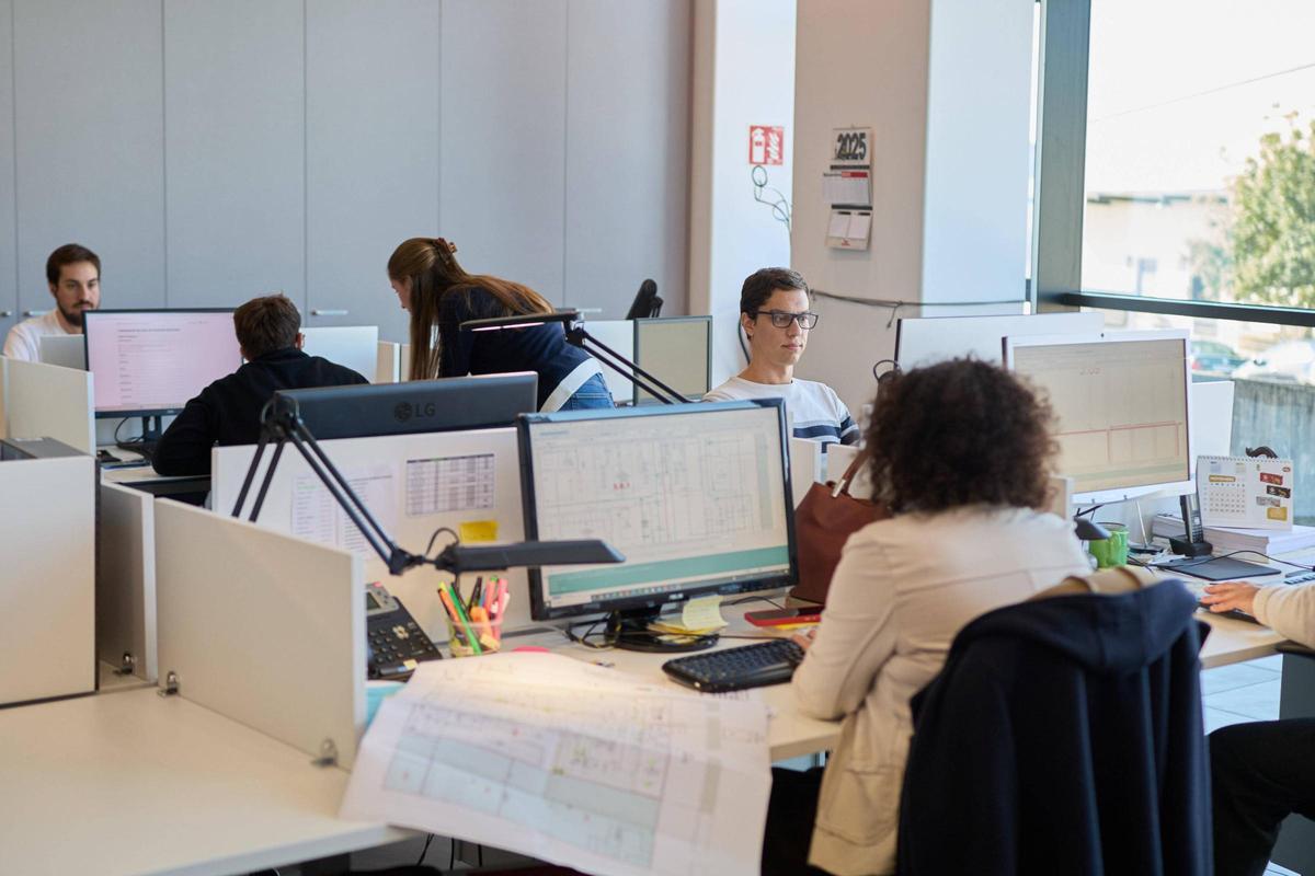 Les noves instal·lacions de Berenguer Enginyers a Riudellots de la Selva.