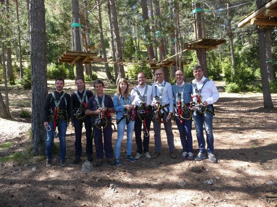 Inauguració Parc d'Aventura Pedraforca