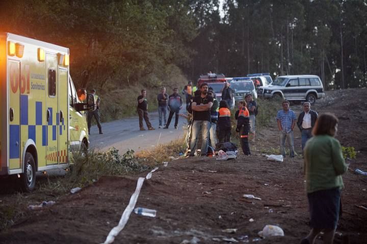 Las imágenes de la tragedia del Rally de A Coruña