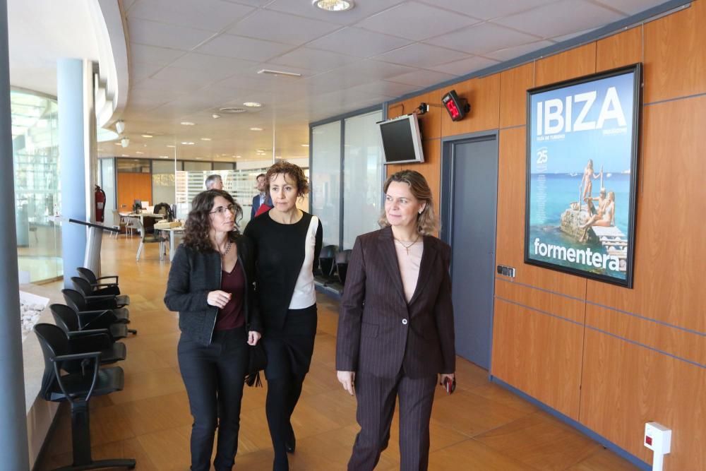 Recorrido por las instalaciones de Diario de Ibiza