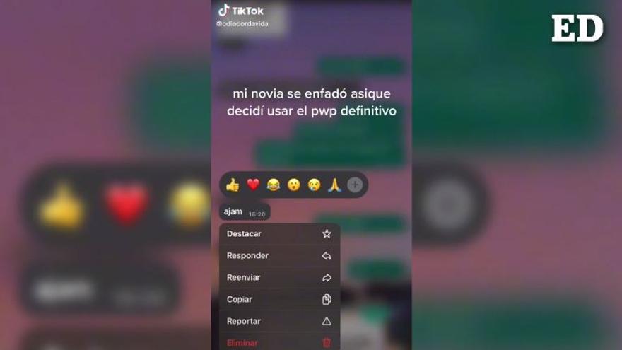 Triunfa en las redes por esta curiosa manera de pedirle perdón a su novia