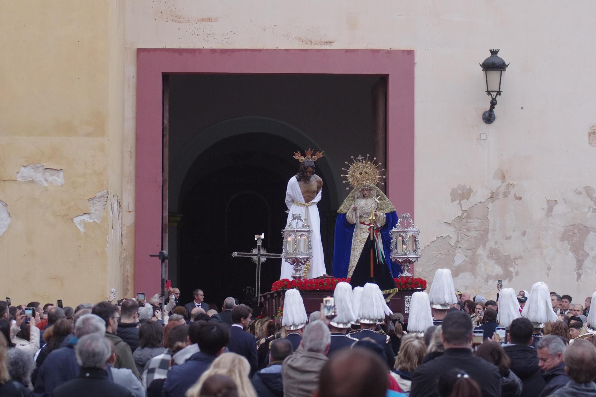 Traslado de regreso de Humillación y Estrella, este Domingo de Resurrección de 2024.