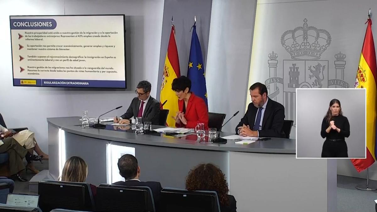 El Consejo de Ministro aprueba la regularización de inmigrantes