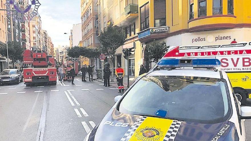 La policía salva la vida a una mujer enferma y maltratada de Castelló