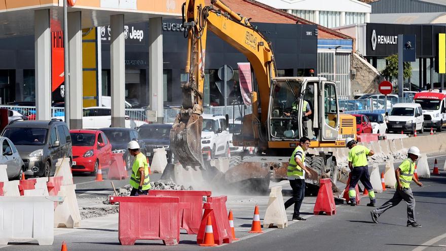 El Gobierno inicia las obras de la rotonda del acceso norte a Alcoy