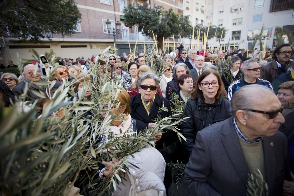 Procesión de Domingo de Ramos en Valencia