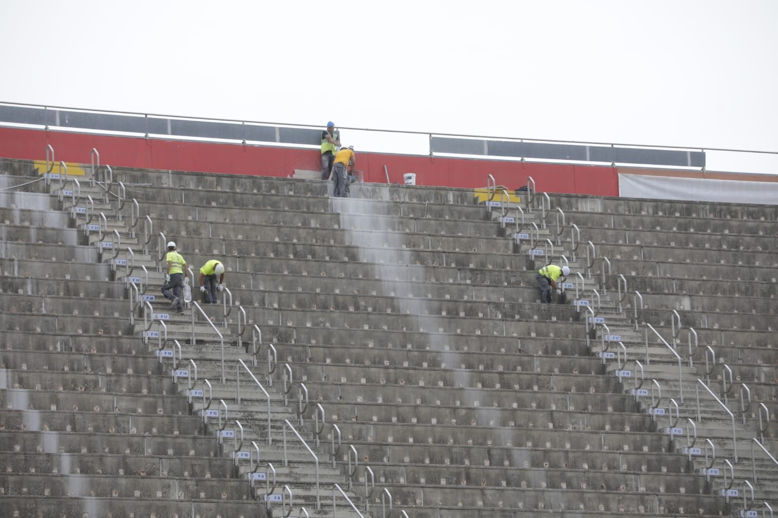 Umbauarbeiten in Son Moix - hier entsteht das neue Stadion von Real Mallorca