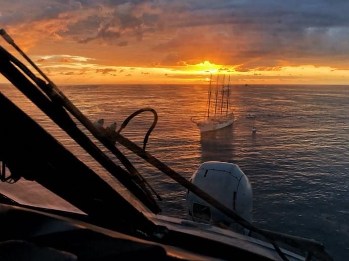 Juan Sebastián Elcano llega a Las Palmas de Gran Canaria