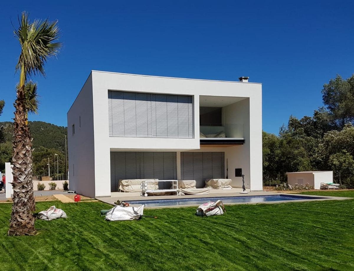 Imagen de una casa pasiva en la provincia de Girona