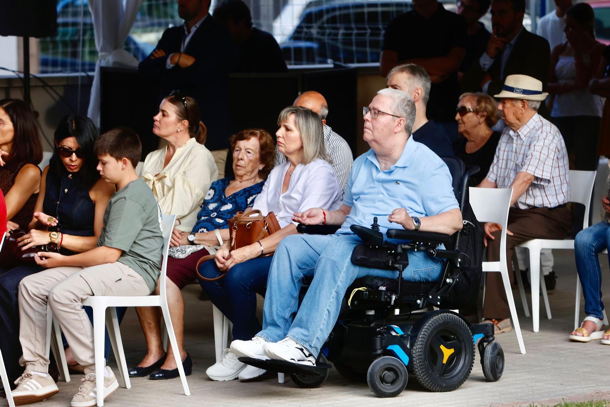 Primera piedra del edificio de Campanar