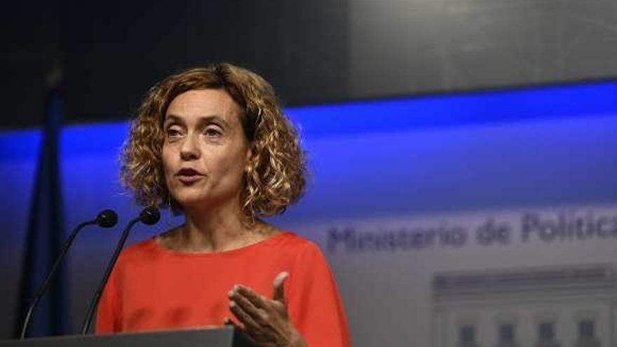 La ministra de Política Territorial, Meritxel Batet. // Europa Press