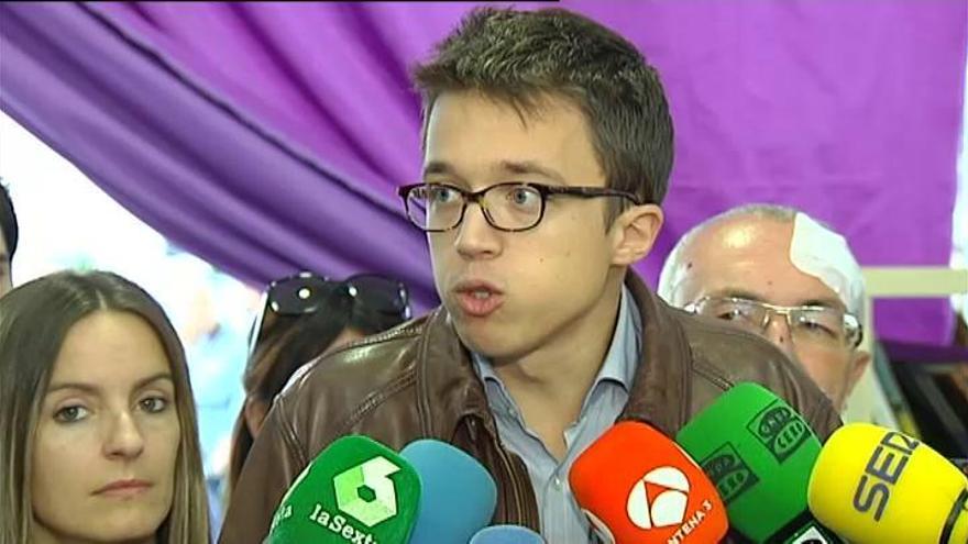 Errejón: "En la investidura se produjo una infamia democrática"