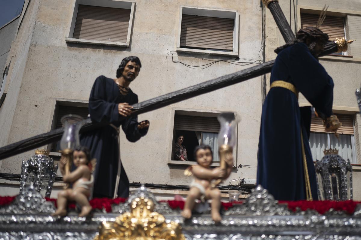 Procesión de Viernes Santo de la Cofradía 15+1 de L'Hospitalet.