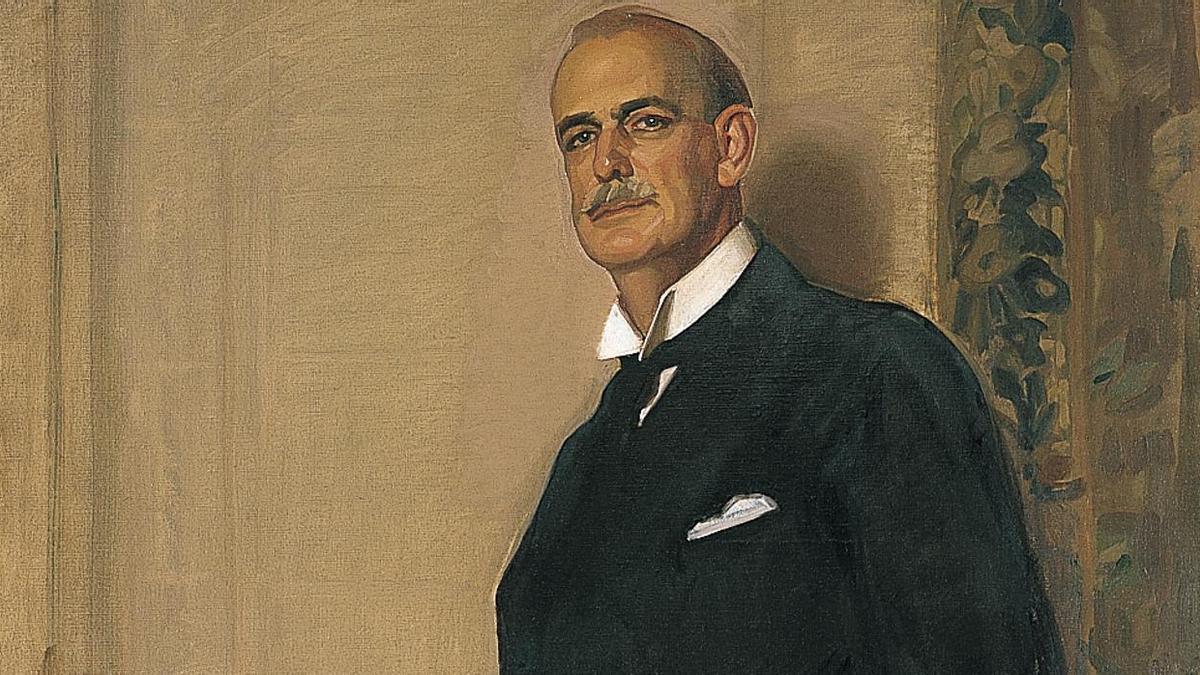 Archer Milton Huntington, creador de la Hispanic Society of America, pintado por Sorolla.