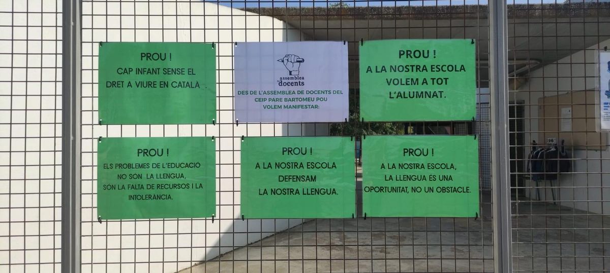 Lemas de los docentes.