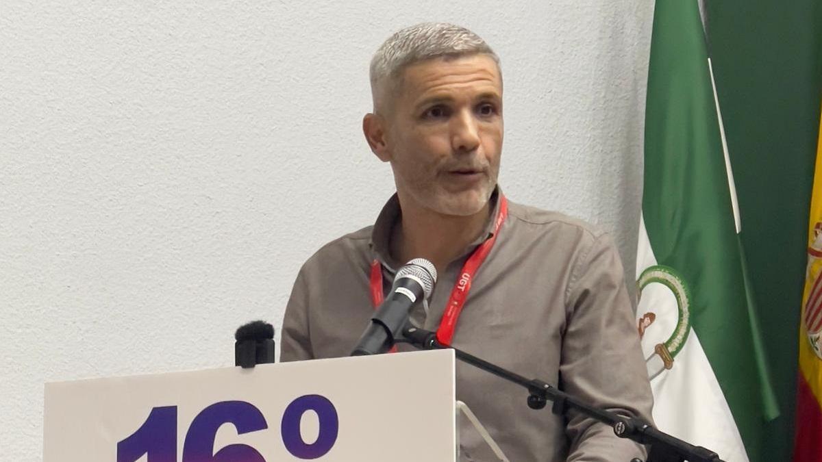 El nuevo secretario general de UGT en Málaga, Antonio González.