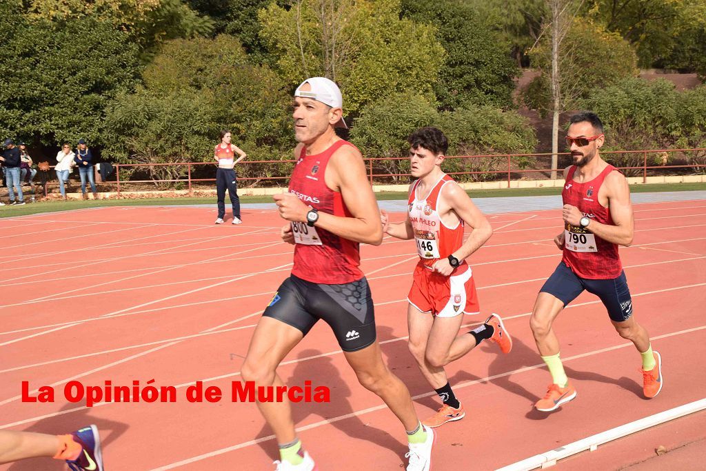 Regional absoluto y sub-23 de atletismo en Lorca (I)