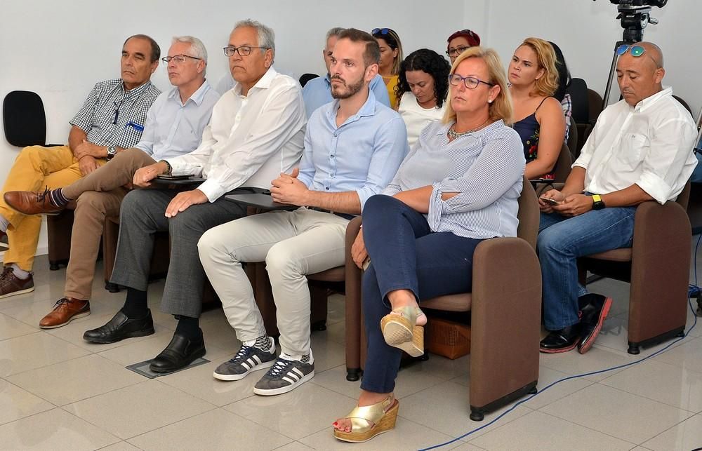 Rueda de prensa de Marco Aurelio Pérez por el Siam Park