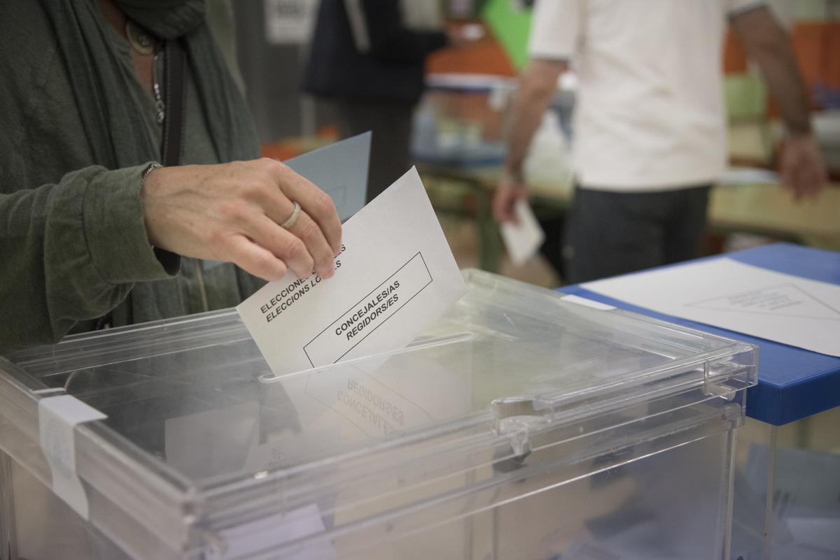 Votacions en les passades eleccions municipals celebrades el maig del 2019