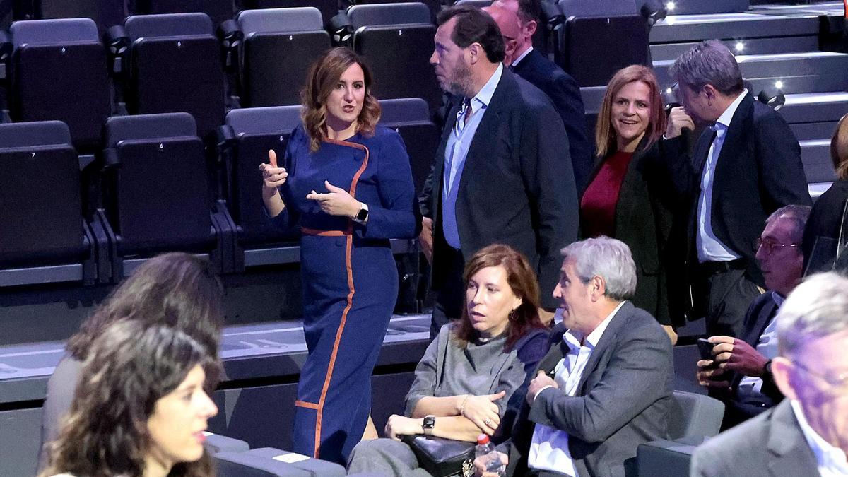 Catalá con Óscar Puente en el acto de "Quiero Corredor" celebrado este jueves en València