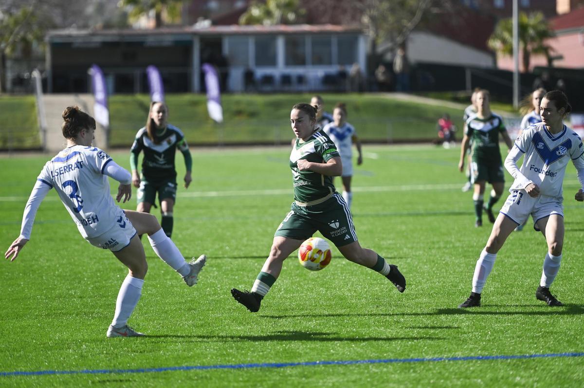 Las imágenes del Cacereño Femenino-Europa