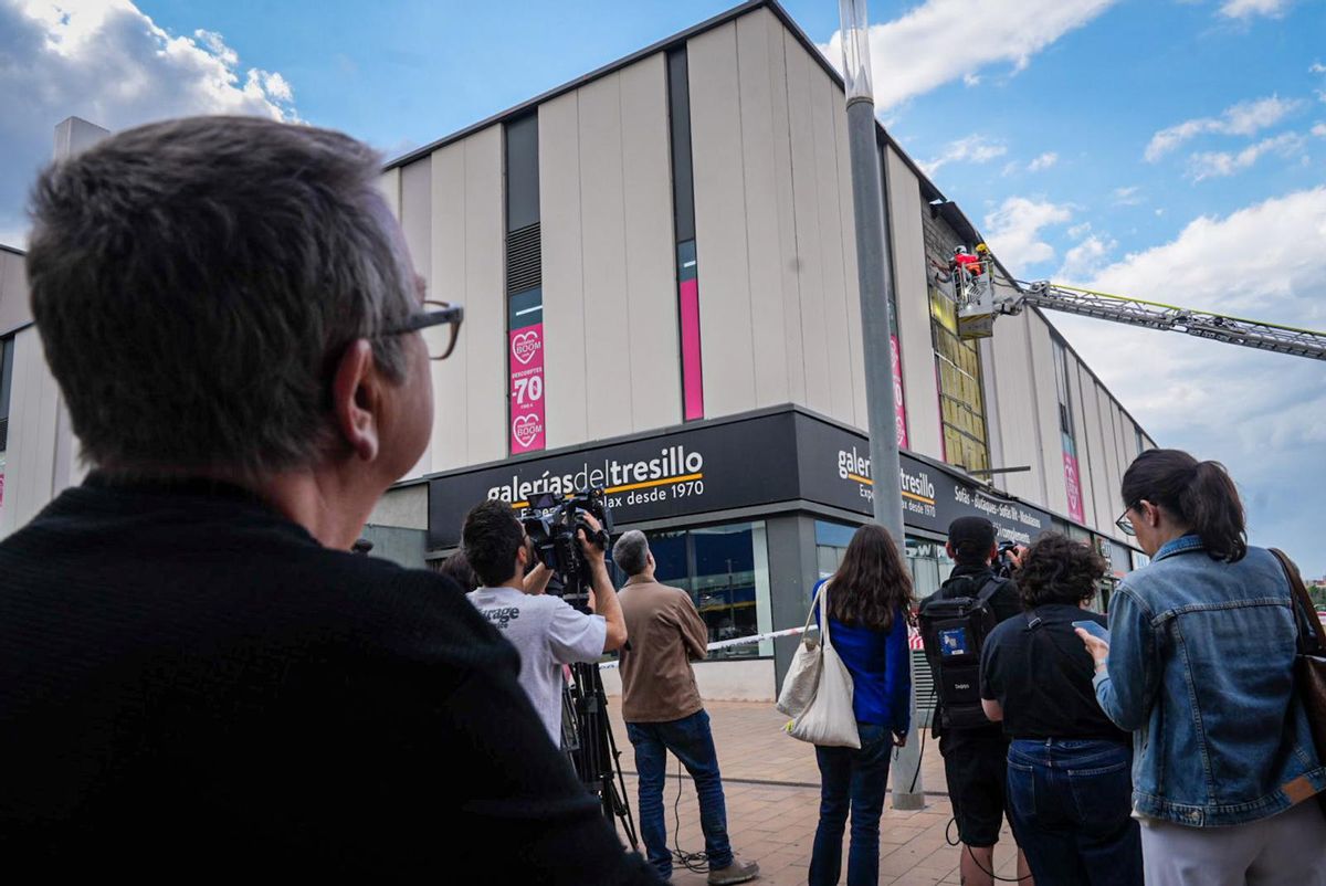 Derumbe en el Centro Comercial de Sabadell deja un muerto