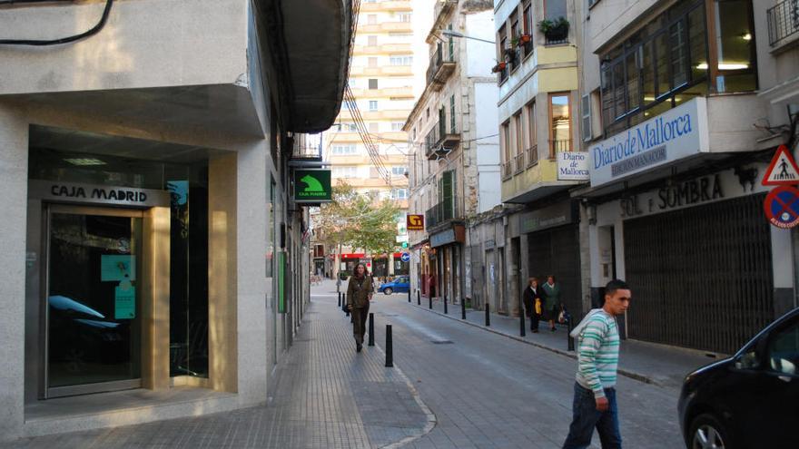 Una imagen del centro de Manacor.