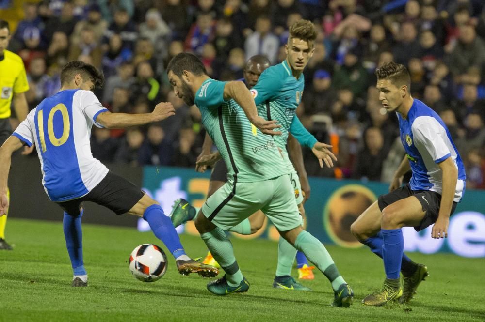 El Hércules llega vivo al Camp Nou