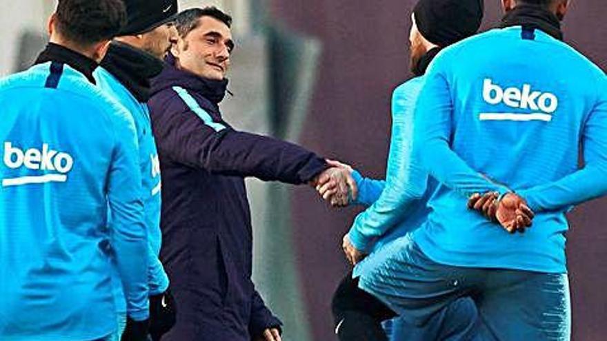 Ernesto Valverde confia en Leo Messi per liderar el Barça a San Mamés