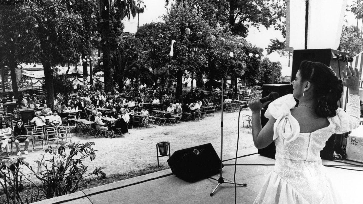 Concierto durante la Feria de Córdoba 1993 en La Victoria.