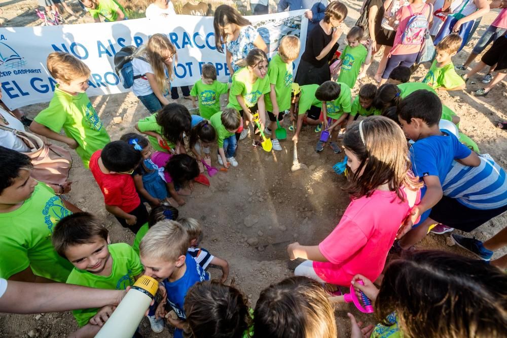 Una "caja de los sueños" como primera piedra del futuro Gasparot de La Vila